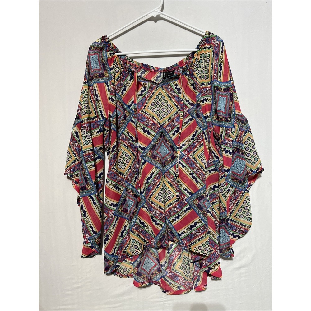 New Directions women's top size XL multicolor business casual